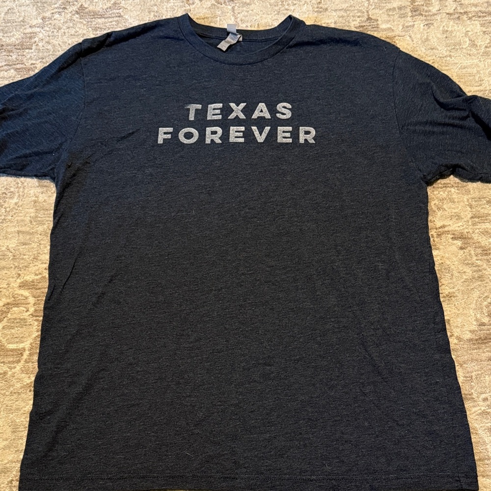 Texas Forever Navy Blue T-Shirt
